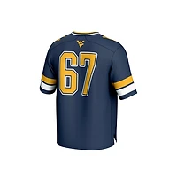GameDay Greats 67 West Virginia Mountaineers Lightweight Collegiate Football Fashion Jersey