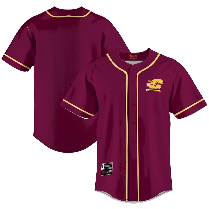 GameDay Greats Central Michigan Chippewas Lightweight Baseball Jersey