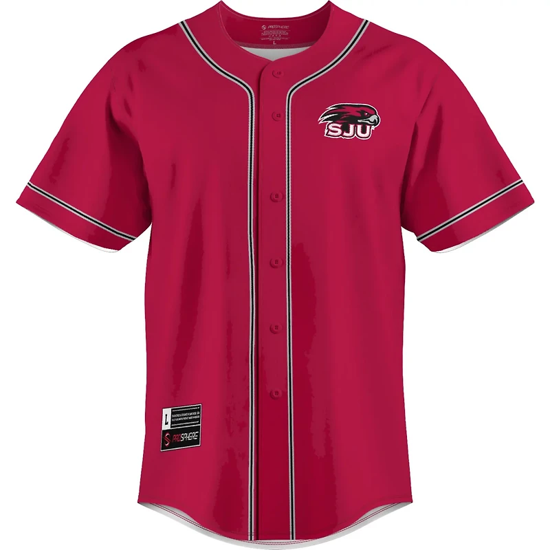 GameDay Greats Saint Joseph's Hawks Lightweight Baseball Jersey