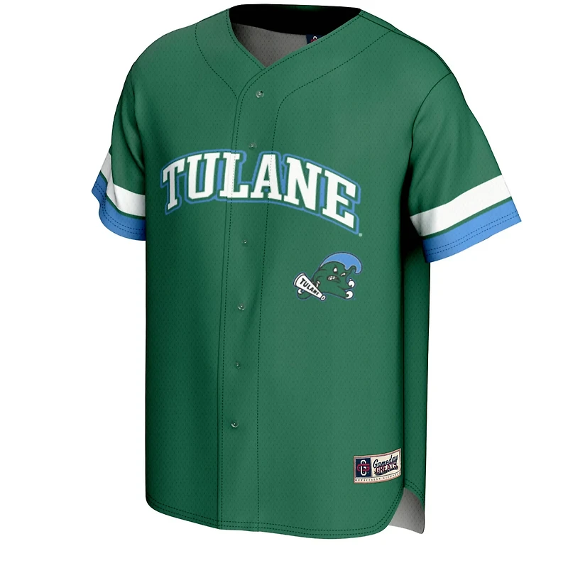 GameDay Greats Tulane Wave Spirit Baseball Jersey