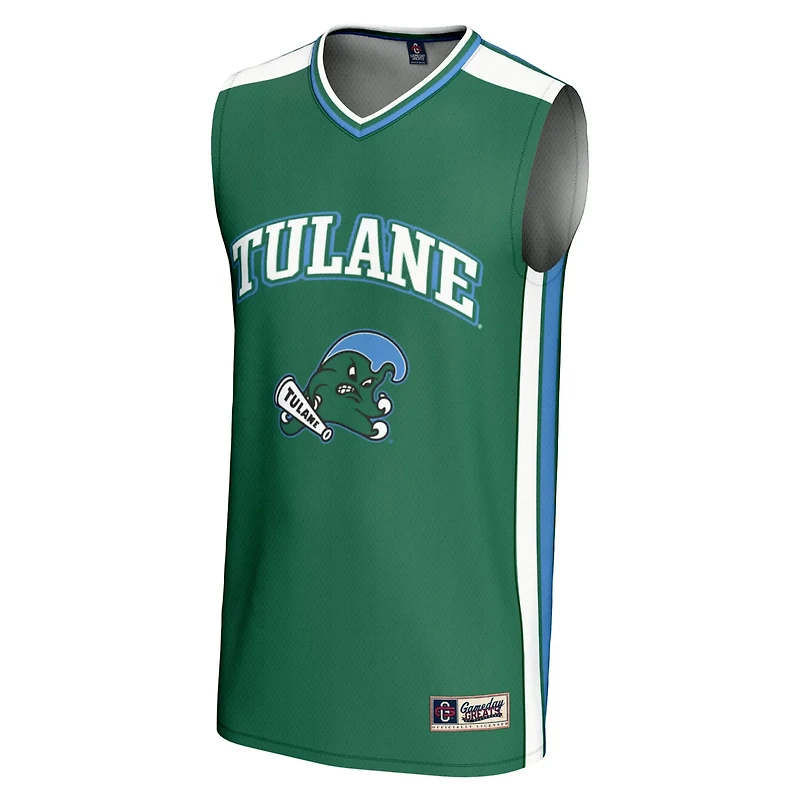 GameDay Greats Tulane Wave Spirit Basketball Jersey
