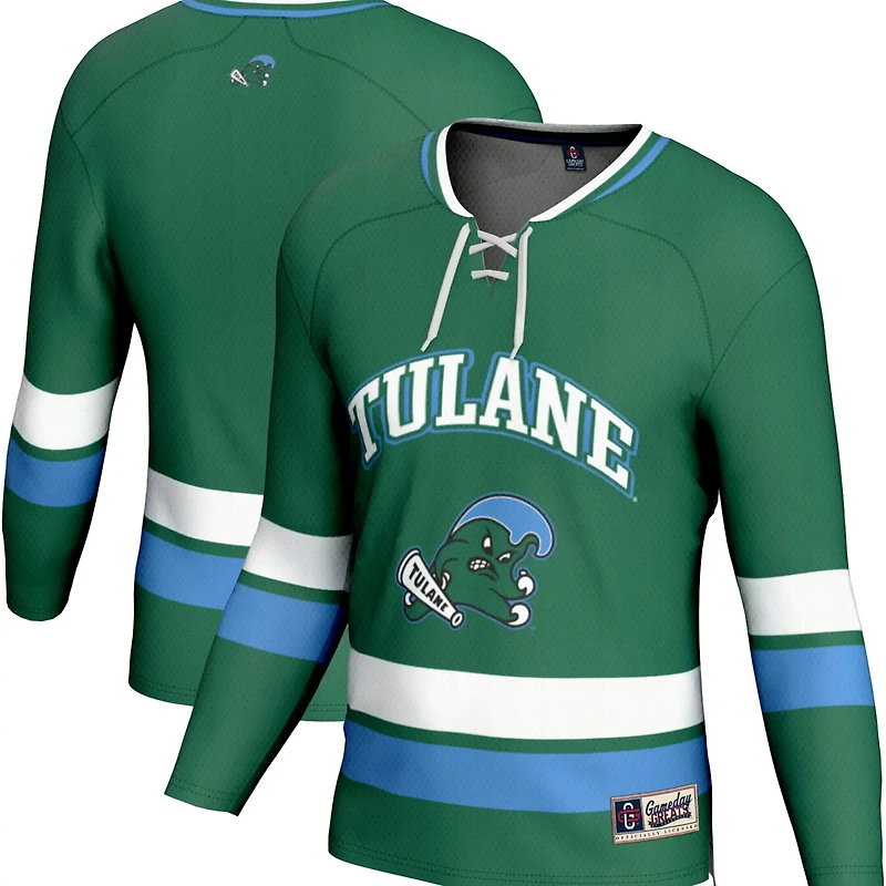 GameDay Greats Tulane Wave Spirit Hockey Jersey