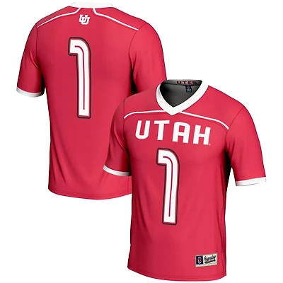 GameDay Greats Utah Utes 1 Lightweight Lacrosse Jersey