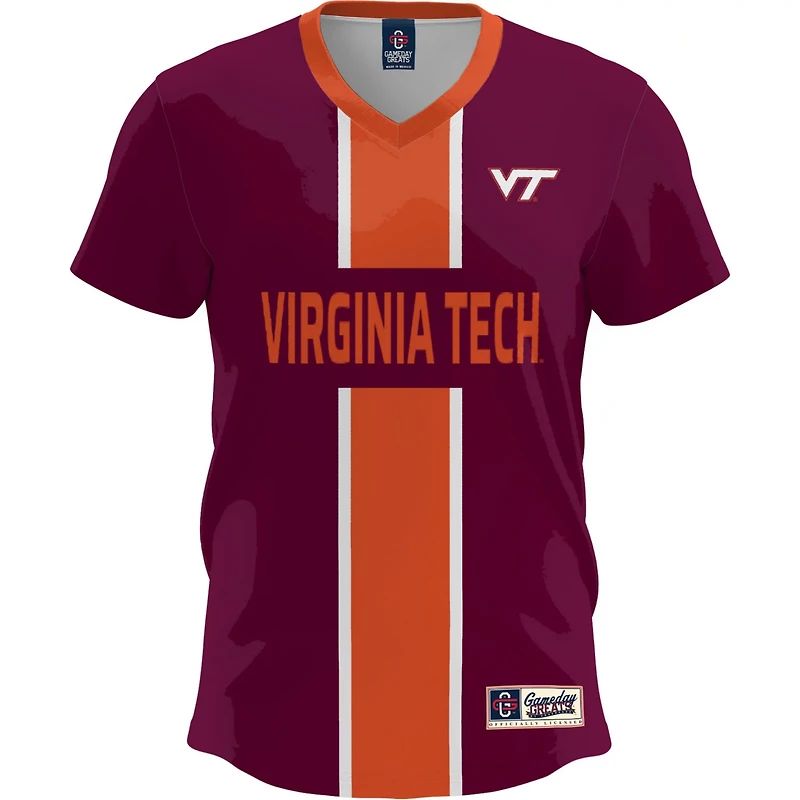GameDay Greats Virginia Tech Hokies Lightweight Soccer Fashion Jersey