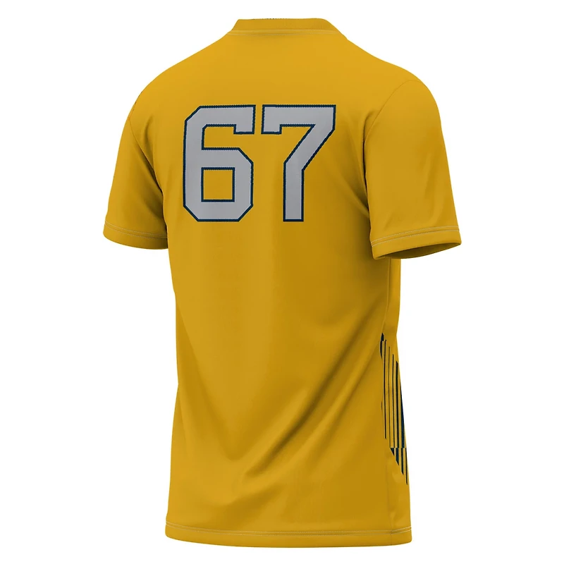 GameDay Greats West Virginia Mountaineers Lightweight Soccer Jersey