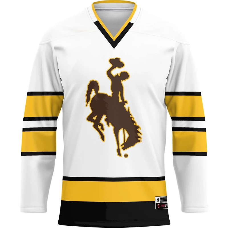 GameDay Greats Wyoming Cowboys Hockey Jersey