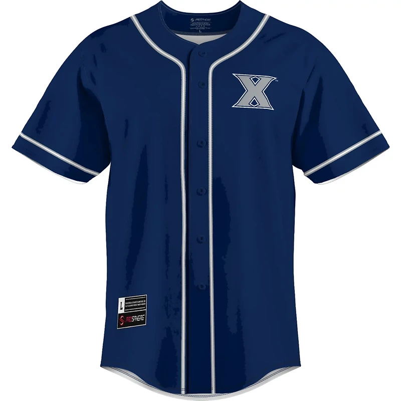 GameDay Greats Xavier Musketeers Lightweight Baseball Jersey