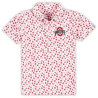 Garb Ohio State Buckeyes Earnest Allover Print Polo