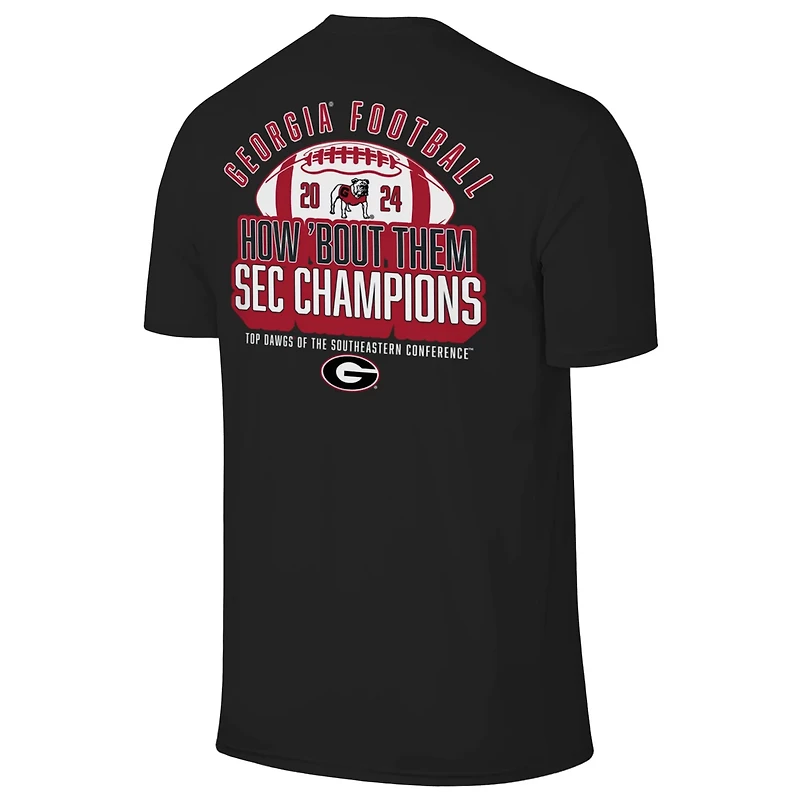 Georgia Bulldogs 2024 SEC Football Conference Champions How 'Bout Them T-Shirt