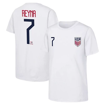 Giovanni Reyna USMNT Name  Number T-Shirt
