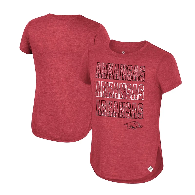 Girls Youth Colosseum Arkansas Razorbacks Hathaway T-Shirt
