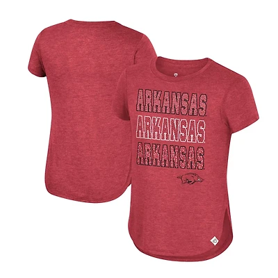 Girls Youth Colosseum Arkansas Razorbacks Hathaway T-Shirt