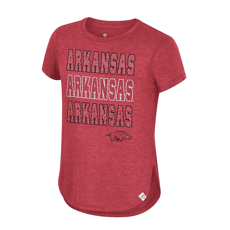 Girls Youth Colosseum Arkansas Razorbacks Hathaway T-Shirt