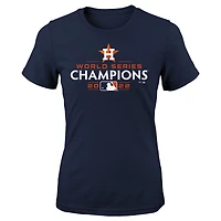 Girls Youth Fanatics Houston Astros 2022 World Series Champions Logo T-Shirt