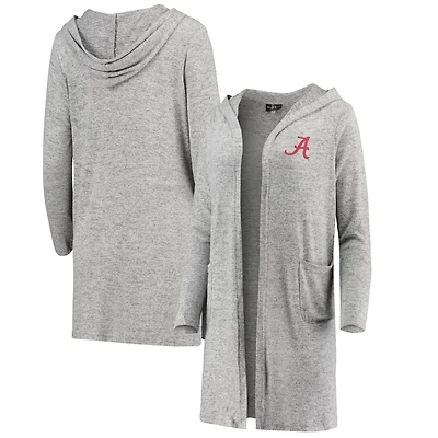 Heathered Gray Alabama Crimson Tide Cuddle Soft Duster Cardigan