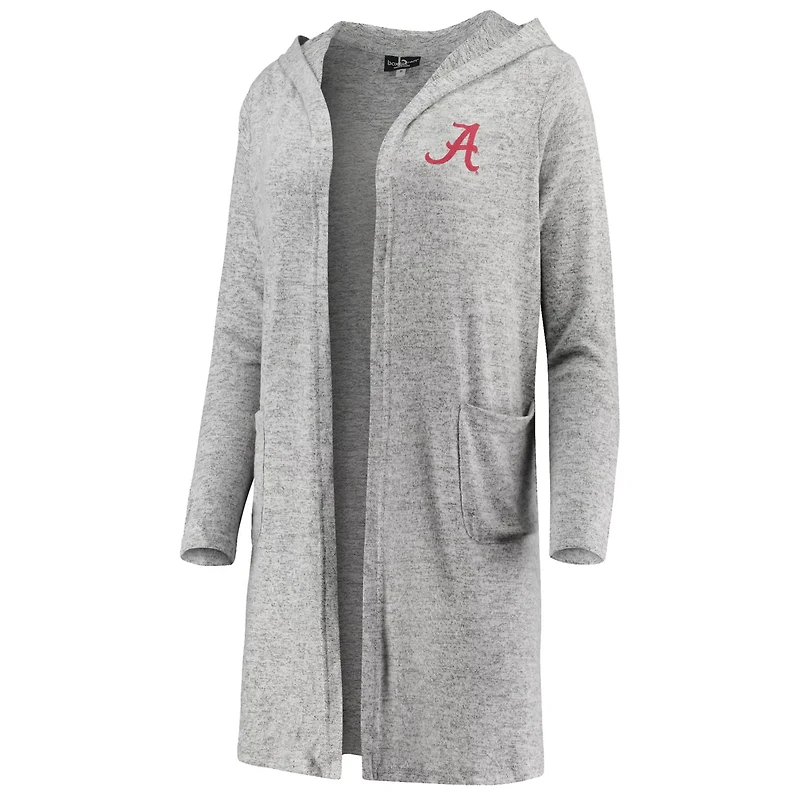 Heathered Gray Alabama Crimson Tide Cuddle Soft Duster Cardigan