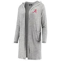 Heathered Gray Alabama Crimson Tide Cuddle Soft Duster Cardigan