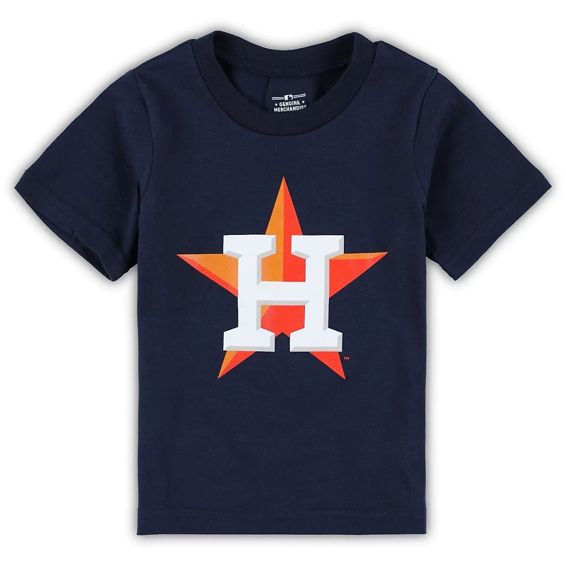 Houston Astros Team Crew Primary Logo T-Shirt