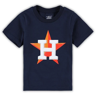 Houston Astros Team Crew Primary Logo T-Shirt