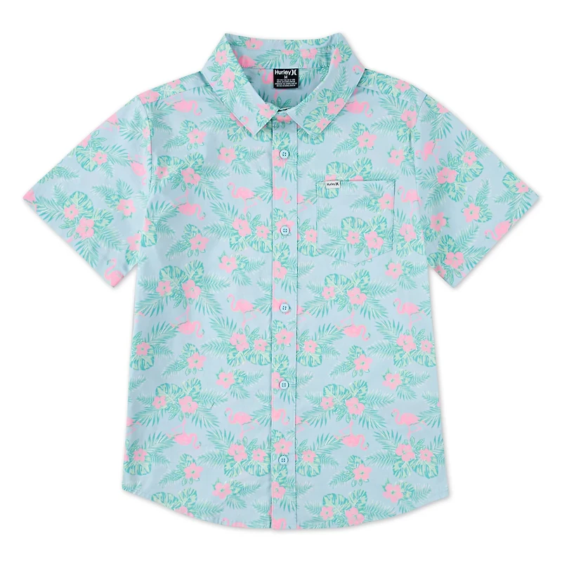 Hurley Boys' Printed Woven Top