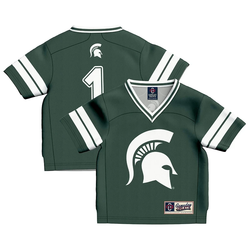 Infant GameDay Greats 1 Michigan State Spartans Lightweight Collegiate Football Fashion Jersey
