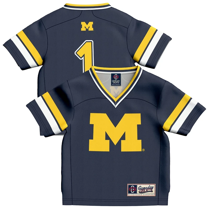 Infant GameDay Greats 1 Michigan Wolverines Collegiate Football Fashion Jersey