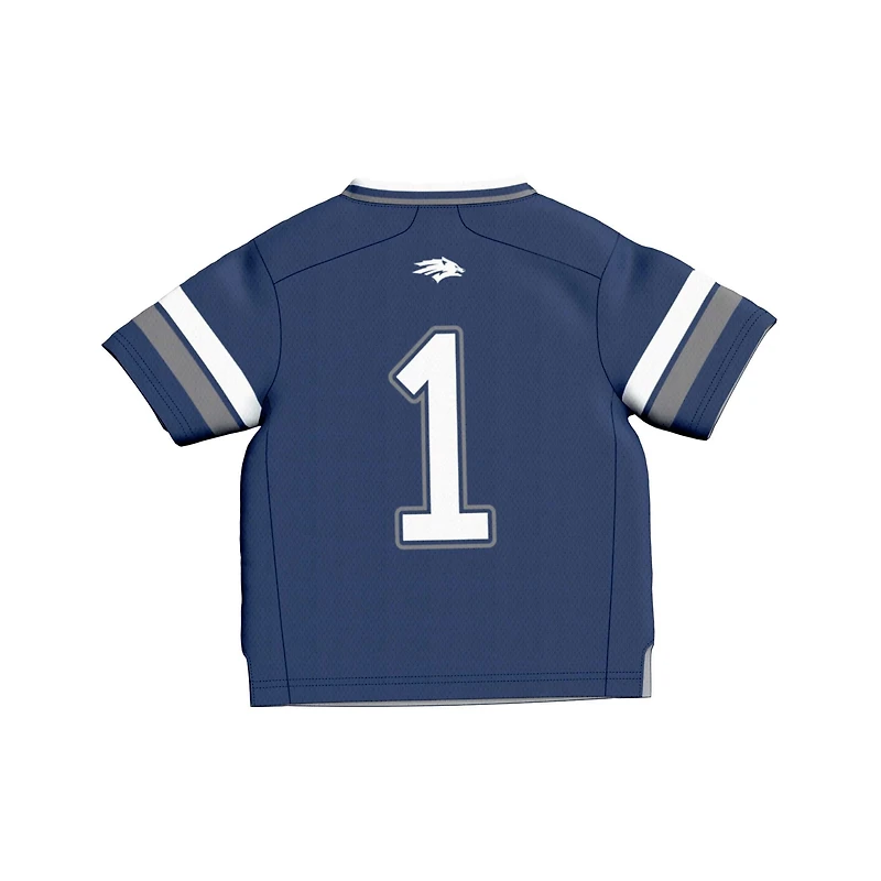 Infant GameDay Greats 1 Nevada Wolf Pack Lightweight Collegiate Football Fashion Jersey
