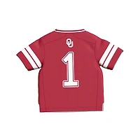 Infant GameDay Greats 1 Oklahoma Sooners Lightweight Collegiate Football Fashion Jersey