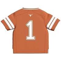 Infant GameDay Greats 1 Texas Longhorns Lightweight Collegiate Football Fashion Jersey