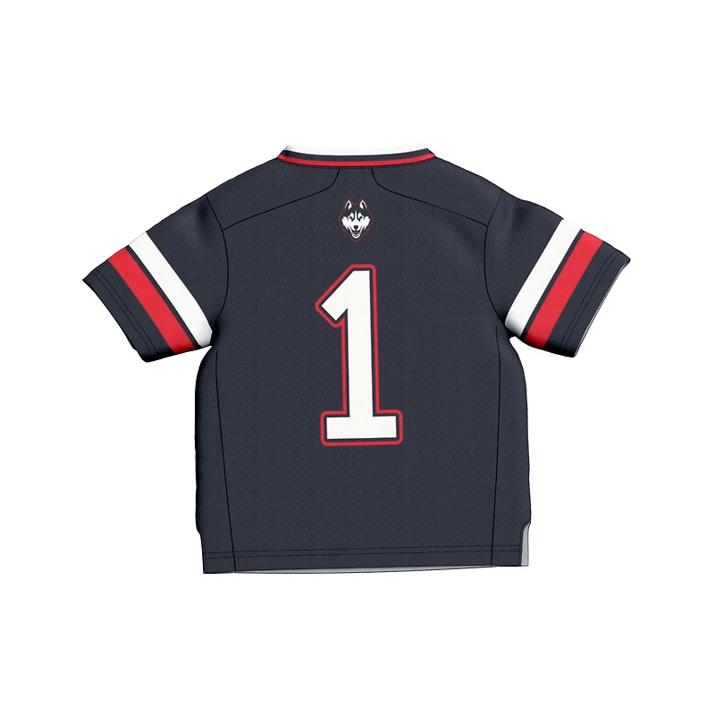 Infant GameDay Greats 1 UConn Huskies Lightweight Collegiate Football Fashion Jersey