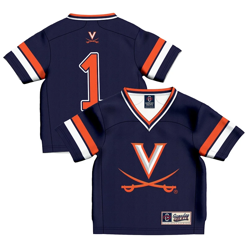 Infant GameDay Greats 1 Virginia Cavaliers Lightweight Football Jersey