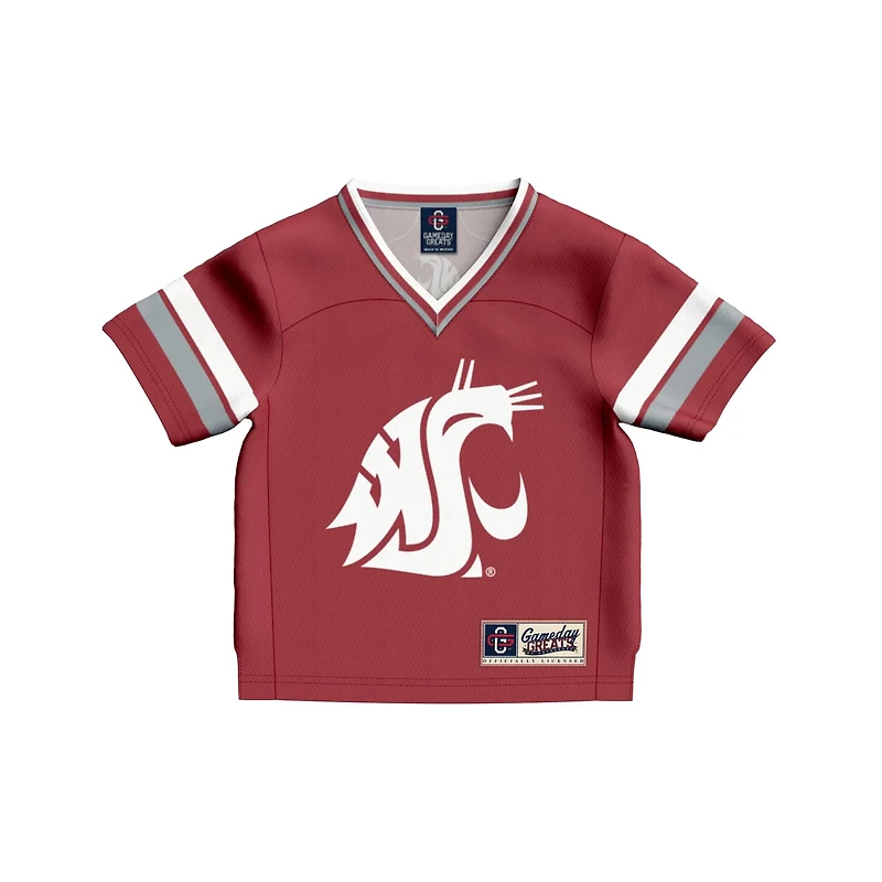 Infant GameDay Greats 1 Washington State Cougars Lightweight Collegiate Football Fashion Jersey