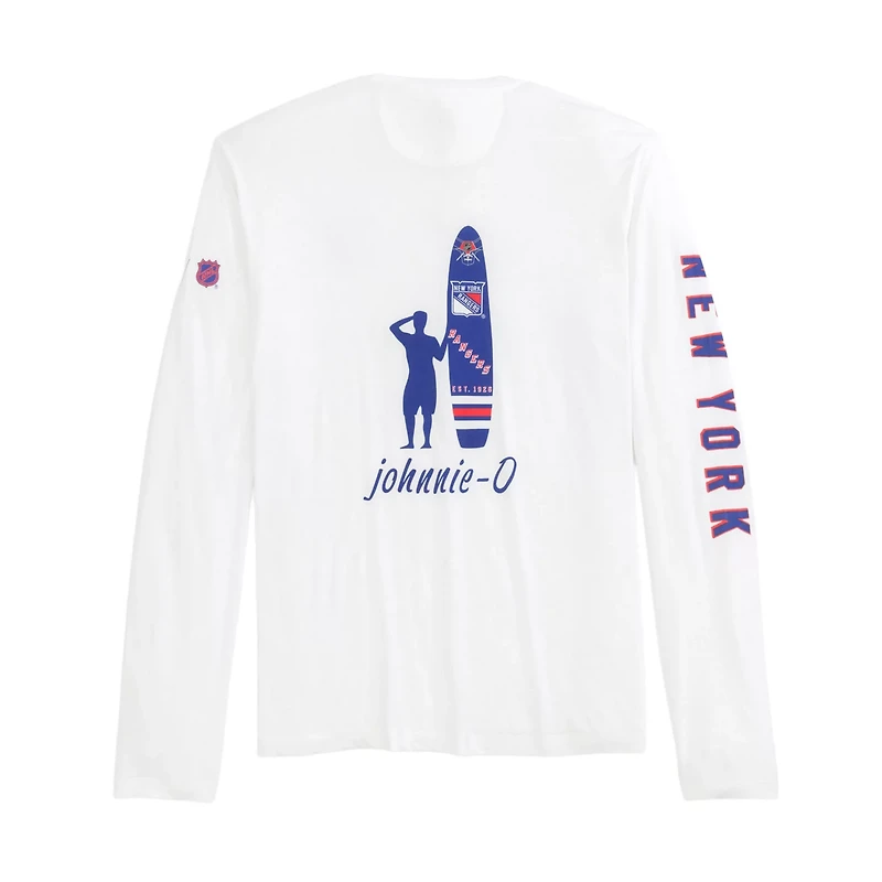 johnnie-O New York Rangers Adam Long Sleeve T-Shirt