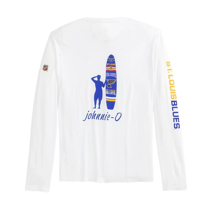 johnnie-O St Louis Blues Adam Long Sleeve T-Shirt
