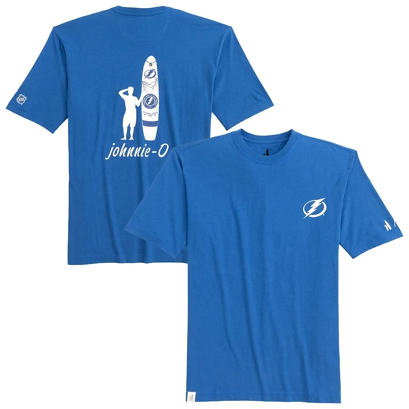 johnnie-O Tampa Bay Lightning Heathered Spencer T-Shirt