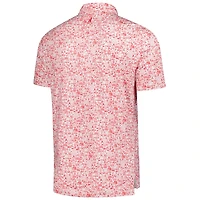 johnnie-O White Detroit Wings Slapshot Polo