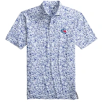 johnnie-O White New York Rangers Slapshot Polo