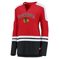 Jonathan Toews /Black Chicago Blackhawks Power Player Long Sleeve Notch Neck T-Shirt