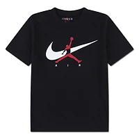 Jordan Boys' Jumpman Swoosh Intersection T-shirt