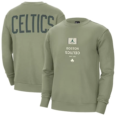 Jordan Brand Boston Celtics Courtside Statement Edition Heavyweight Pullover Sweatshirt
