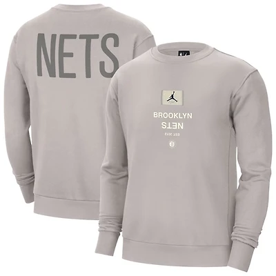Jordan Brand Brooklyn Nets Courtside Statement Edition Heavyweight Pullover Sweatshirt