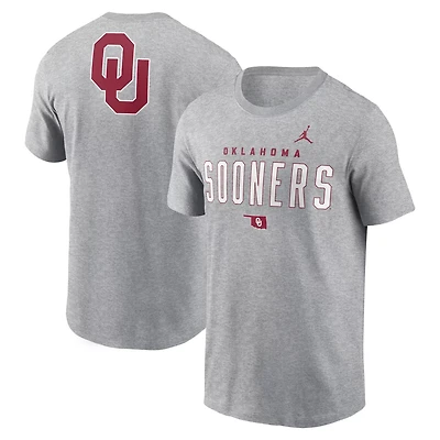 Jordan Brand Oklahoma Sooners Campus 2-Hit Primary Mascot T-Shirt
