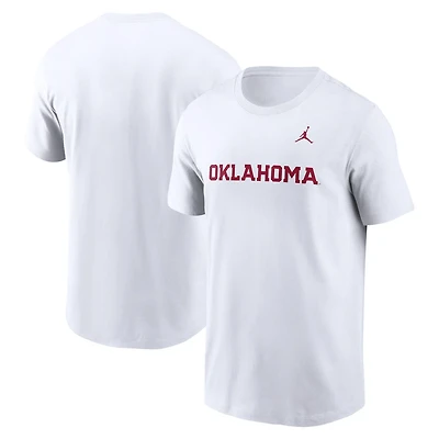 Jordan Brand Oklahoma Sooners Primetime Wordmark T-Shirt
