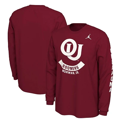Jordan Brand Oklahoma Sooners Team Vault Logo T-Shirt