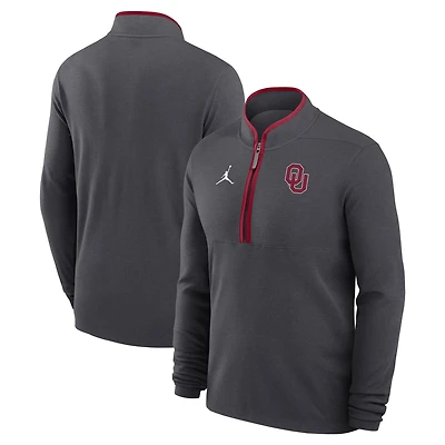 Jordan Brand Oklahoma Sooners Victory Half-Zip Sweatshirt