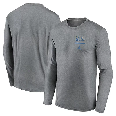 Jordan Brand UCLA Bruins Primary Stack Legend Long Sleeve T-Shirt