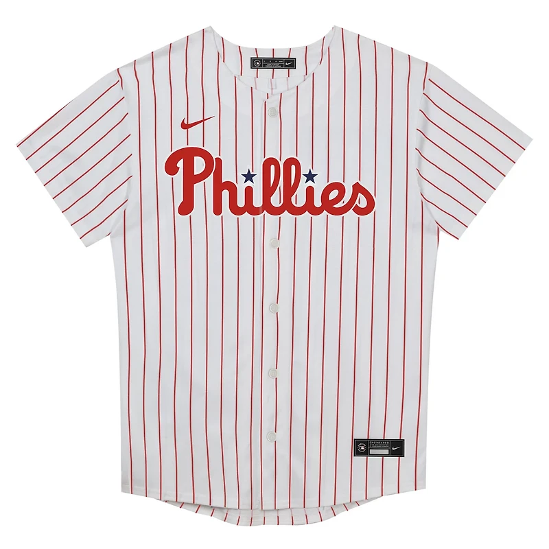 Juvenile Philadelphia Phillies Home Blank Replica Jersey
