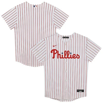Juvenile Philadelphia Phillies Home Blank Replica Jersey