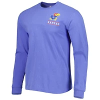 Kansas Jayhawks Circle Campus Scene Long Sleeve T-Shirt
