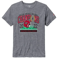 League Collegiate Wear Georgia Bulldogs College Football Playoff 2022 National Champions Tri-Blend T-Shirt